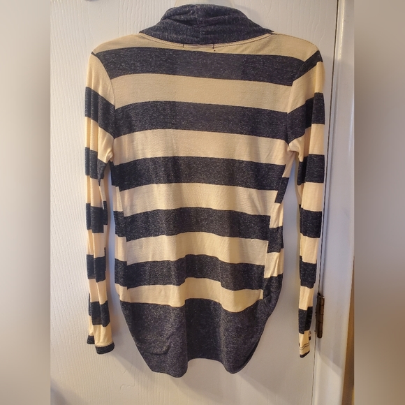 Papaya navy blue & cream cardigan - Picture 6 of 6